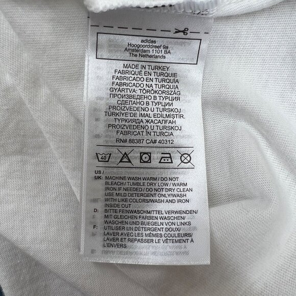 Adidas Star Wars Yoda Graphic Tee Short Sleeve White Green Size XL - Picture 9 of 10